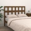 vidaXL Bed Headboard Honey Brown 185.5x4x100 cm Solid Wood Pine