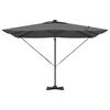 vidaXL Umbrella Anthracite 284 x 286x 270 cm Polyester and Aluminium