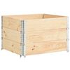 vidaXL Raised Beds 3 pcs 100x100 cm Solid Pine Wood (310057)