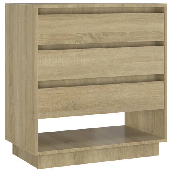 vidaXL Sideboard Sonoma Oak 70x41x75 cm Engineered Wood