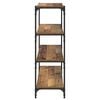 vidaXL Book Cabinet Old Wood 100 x 33 x 100 cm