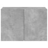 vidaXL TV Cabinet Wall-mounted Concrete Grey 60x30x41 cm