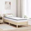 vidaXL Mattress White and Grey 80 x 200 cm Bonell Spring