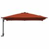 vidaXL Garden Parasol Terracotta 248.5 x 247.5 x 160 cm