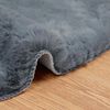 vidaXL Faux Rabbit Fur Rug Olite Anthracite 60 x 90 cm Polyester