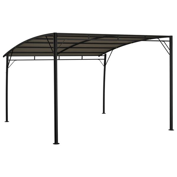 vidaXL Garden Sunshade Awning 3x3x2.55 m Taupe