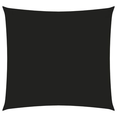 vidaXL Sunshade Sail Oxford Fabric Square 2x2 m Black