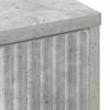 vidaXL Sideboard Concrete grey 89.5 x 33 x 82 cm Engineered wood