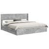 vidaXL Bed Frame with Storage and Headboard 2 pcs Engineered Wood
