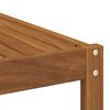 vidaXL Outdoor Sofa Set 5 pcs Natural Solid Acacia Wood