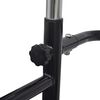 Adjustable Pull-up / Dip Station 175-224 cm Black
