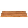 vidaXL Table Top 90x90x2.5 cm Square Solid Wood Acacia