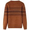 Kids' Sweater Knitted Cognac 104