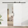 vidaXL Sliding Door ORKDAL White 73.5 x 211 cm Solid Pine Wood