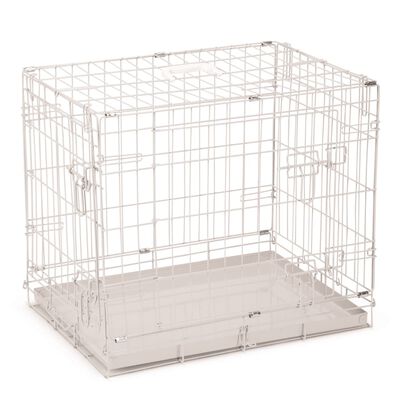 Beeztees Dog Crate 62x44x49 cm Grey