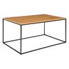 House Nordic Coffee Table Avery Oak and Black