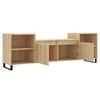 vidaXL TV Cabinet Sonoma Oak 160x35x55 cm Engineered Wood