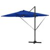 vidaXL Roma Parasol Blue 286 x 284 x 270 cm Aluminium and Polyester