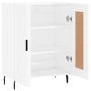 vidaXL Sideboard High Gloss White 69.5x34x90 cm Engineered Wood