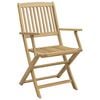 vidaXL Folding Garden Chairs 4 pcs 57.5x54.5x90 cm Solid Wood Acacia