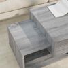 vidaXL Coffee Table Grey Sonoma 105 x 50 x 32.5 cm Engineered Wood
