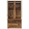 vidaXL Bathroom Cabinet Old Wood 79.5 x 49 x 156 cm Engineered Wood