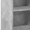 vidaXL Sideboard Concrete Grey 45x41x93 cm Engineered Wood