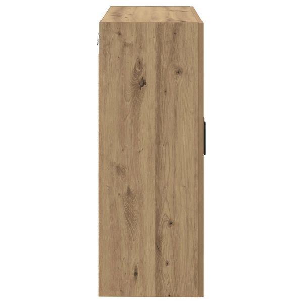 vidaXL Wall-Mounted Cabinet 2 pcs Artisan Oak 69.5 x 34 x 90 cm