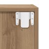 vidaXL Wall Cabinet Artisan Oak 37 x 37 x 37 cm Engineered Wood