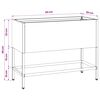 vidaXL Raised Garden Planter White 60 x 26 x 48 cm Steel