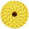 vidaXL Boat Rope Yellow 10 mm 500 m Polypropylene