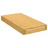 vidaXL Wall Shelf 40x20x4 cm Bamboo
