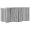 vidaXL 4 Piece TV Cabinet Set Grey Sonoma Engineered Wood