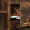 vidaXL Sideboard Smoked Oak 120 x 41 x 75 cm Engineered Wood