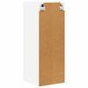 vidaXL Hanging Cabinet 2 pcs White 30 x 31 x 80 cm Engineered Wood