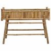 vidaXL Garden Planter with Holder Natural 100 x 38 x 74 cm Bamboo