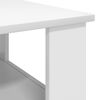 vidaXL Coffee Table White 57 x 55 x 45 cm Engineered Wood