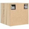vidaXL Wall Mounted TV Cabinets 4 pcs Sonoma Oak 30.5x30x30 cm