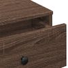 vidaXL Coffee Table Brown oak 90x90x28 cm Engineered Wood