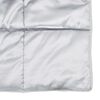 vidaXL Full Year Duvet Silver 220 x 260 cm Satin and Microfiber