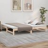 vidaXL Pull-out Day Bed without Mattress 2x(90x190) cm Solid Wood Pine