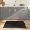vidaXL Rug Rectangular Black 80x100 cm Bamboo
