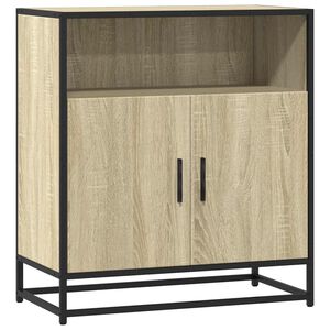 vidaXL Sideboard Sonoma Oak 68x35x76 cm Engineered Wood