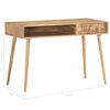 vidaXL Writing Desk 115x50x76 cm Solid Acacia Wood