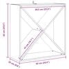 vidaXL Wine Rack 4 pcs Natural 62 x 25 x 62 cm Solid Pine Wood