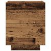 vidaXL Bedside Cabinet Old Wood 45 x 40 x 55 cm Engineered Wood