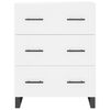 vidaXL Highboard White 69.5x34x180 cm Engineered Wood