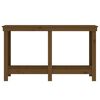 vidaXL Work Bench Honey Brown 140x50x80 cm Solid Wood Pine