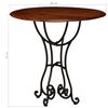 vidaXL Dining Table Set 5 Pieces Solid Acacia Wood