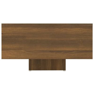 vidaXL Coffee Table Brown Oak 85x55x31 cm Engineered Wood